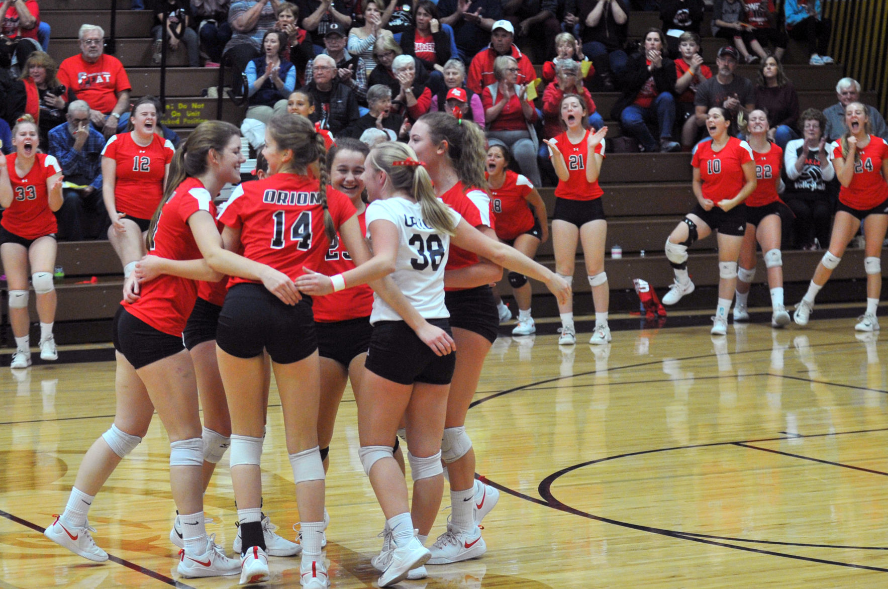 Class 2A volleyball Sectionals